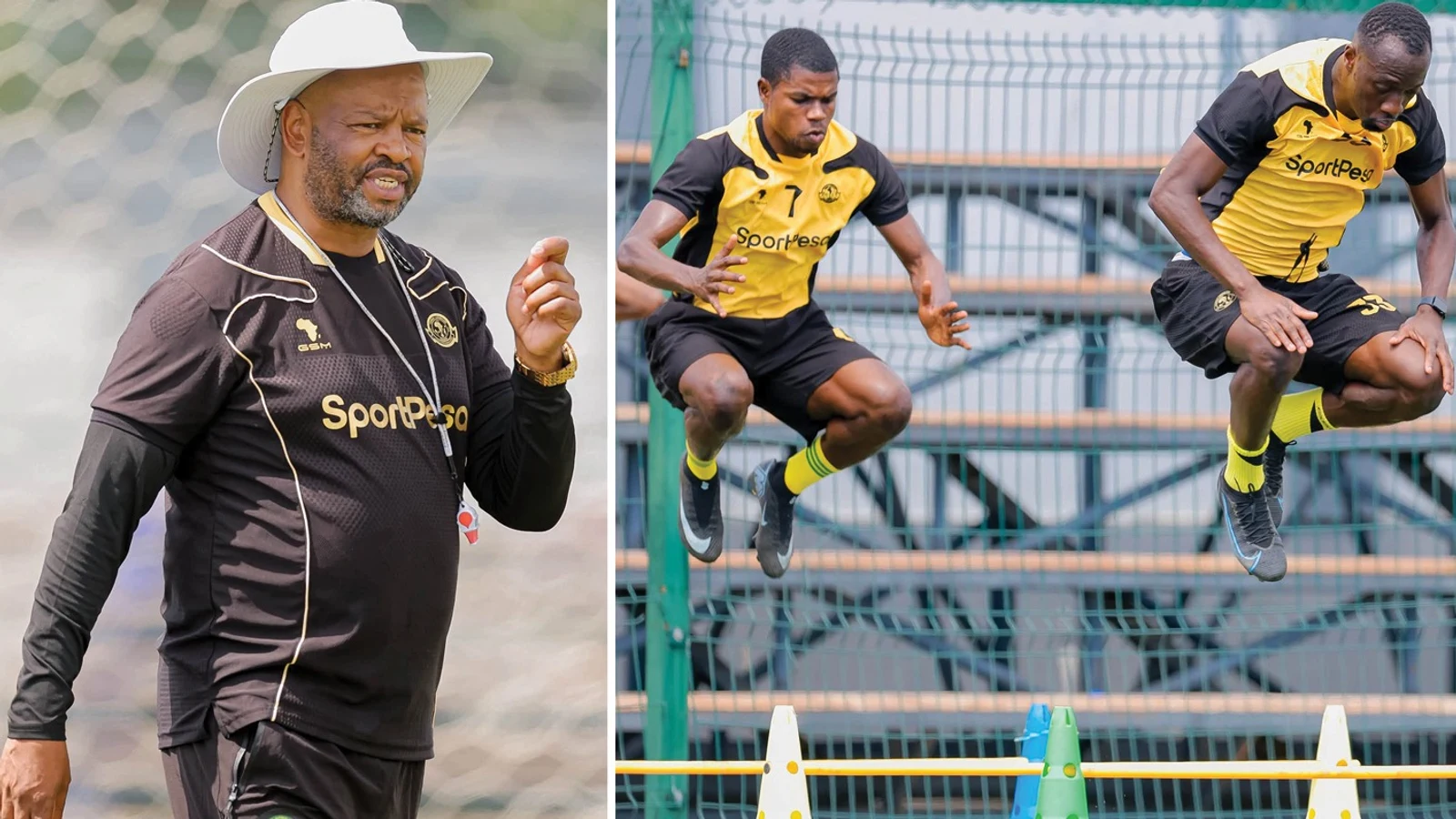Wachezaji wa Yanga SC katika maandalizi ya mechi ya kirafiki dhidi ya JKT Tanzania Oktoba 3 2026