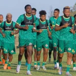 Wachezaji wa Yanga SC wakiwa mazoezini kuelekea Dabi ya Kariakoo