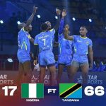 Kabaddi Tanzania vs Nigeria