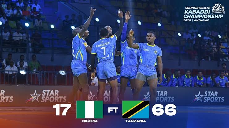 Kabaddi Tanzania vs Nigeria