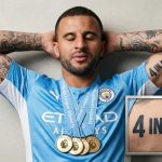 Kyle Walker tattoo Man City